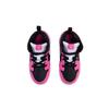 Jordan Air Jordan 1 Mid Synthetic Leather Mid top Basketball Shoes Pink Black Infant And Toddler 644507-002