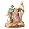 Enesco Disney Traditions by Jim Shore Tangled Carved by Heart Live Your Dream Multicolor Figurine, 21.5 Inches,