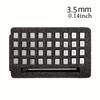 36pcs Leather Stamp Tool Set - Steel Alphabet Number Stamps for Leather Crafts and Metal Printing