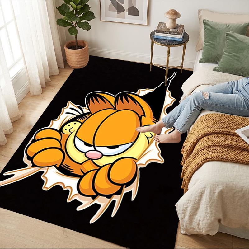 Garfield Breakthrough Living Room Nonslip Area Rug Soft Carpet For Bedroom Game Playroom Sofa Office Home Decor Doormat Christmas Gift C926512