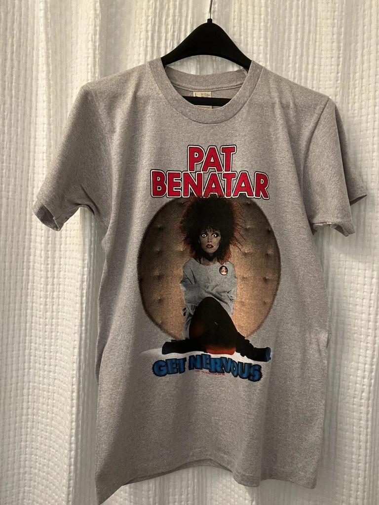 Rare Pat Benatar GET NERVOUS Gray Shirt Unisex S-5XL DD201
