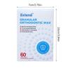 60 Капсул Зубной Воск Для Брекетов Защита От Скрежетания Пищевой Воск Для Зубных Протезов Индивидуальная Упаковка Превосходная Гигиена Для Брекет-Системы