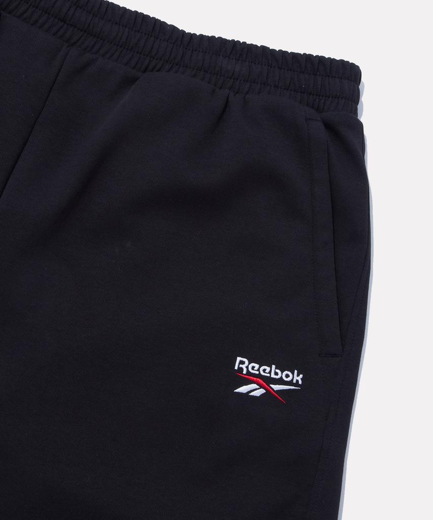 Reebok Широкая толстовка-бермуды - Черная