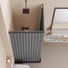 High-end Shower Invisible Waterproof Shower Partition Supplies Bathroom Dry Wet Separation Shower Curtain Rotating Folding Curtain