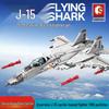 J-15 Fighter Jet Model Building Blocks Toy for Kids