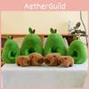 Capybara Creative Avocado Plush Doll Pillow Children Toy For Gift Birthday