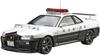 Aoshima Bunka Kyozaisha The Patrol Car Series Nissan BNR34 Skyline Patrol Car 1999 Пластиковая модель 1/24 № 1 GT-R