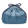 Monochrome Lunch Drawstring Bag, Navy, 73647