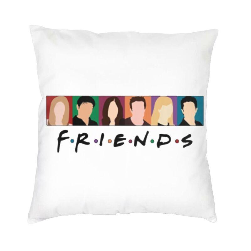 Friends Classic TV Show Cushion Cover Doublesided Print Throw Pillow Case for Sofa Custom Pillowcase Decoration