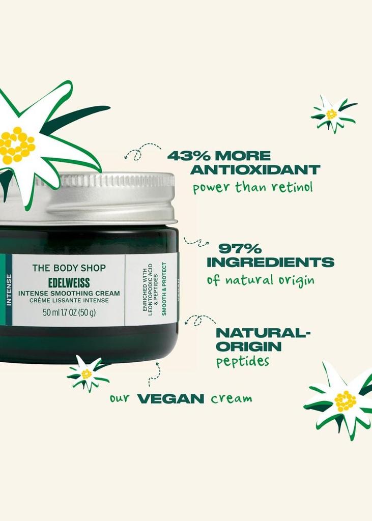 The Body Shop Эдельвейс Интенсивный Разглаживающий Дневной Крем - 50 мл