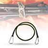 Metal Cords Carabiner Latex Outdoor Elastic Strap Strap Bungee Cord  Outdoor