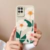 Для Samsung M22 M32 Чехол Расписные Цветы Улучшенный Жидкий Силикон Защита Камеры Задняя Крышка Телефона Для Galaxy M 32 M 22 Fundas