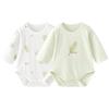 TONGTAI Baby Summer Pure Cotton Long Sleeve Bodysuit