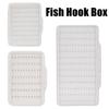 Plastics Fishing Tackle Box Light and Thin Fish Hook Box New Fly Fishing Box  Fishing