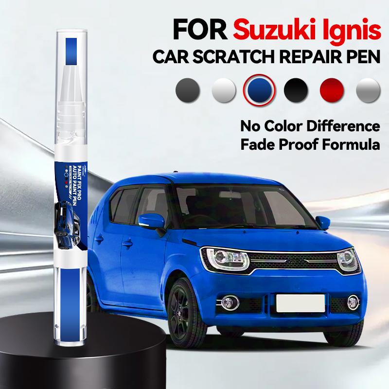 Ремонтный маркер для краски автомобиля для SUZUKI IGNIS 2000-2025, аксессуары для ремонта царапин краски, серый, оранжевый, черный, синий ZAM, желтый, серебристый