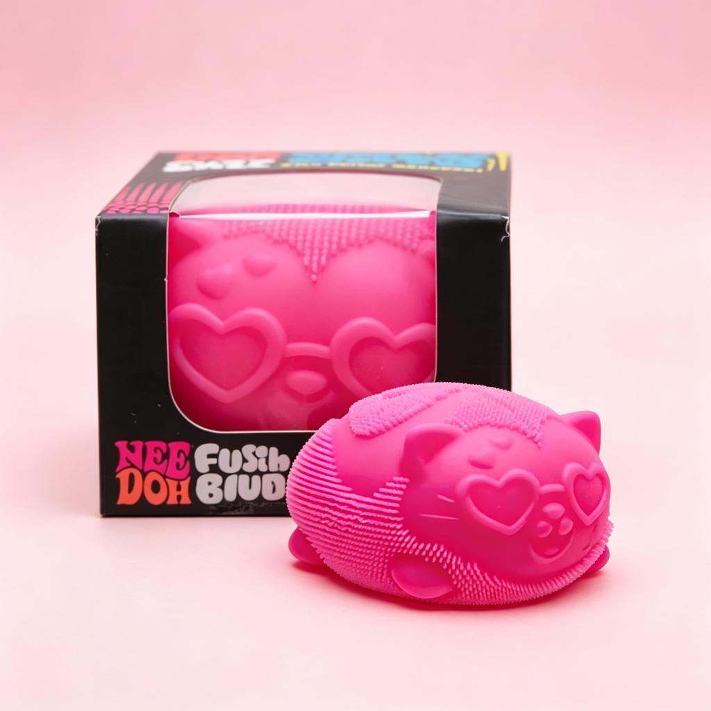 Горячие Игрушки-головоломки Needoh Fuzz Ball для снятия стресса у кошек, Мальтозная Squishy Игрушка для снятия стресса, Медленно восстанавливающая форму, Антистрессовая игрушка-сжималка