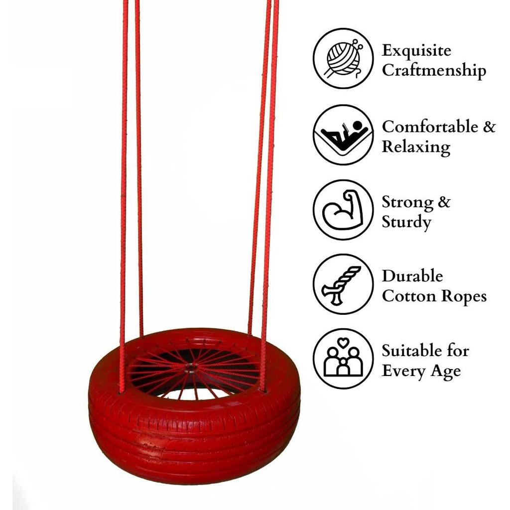 Качели из шин для взрослых и детей/Качели из шин для сада/Качели на деревьях для взрослых на открытом воздухе/Качели для домашнего балкона в помещении и на открытом воздухе/Качели для детей