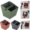Coffee Ground Box Espresso Dump Bin Grind Knock Container Kitchen Cafe Coffeeware Tool Accessories for Barista Home Professional