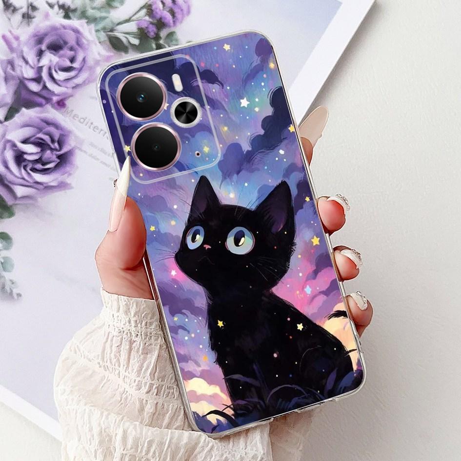Чехол для Oppo Realme 14 14T 5G RMX5075 RMX5078 Популярный чехол-карман с рисунком сердца из мягкого силикона, противоударный, для Realme14 Realme14T 5G