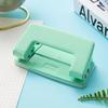 Macaron Color Paper Punch Tool Manual Round Hole Puncher New 2-Hole Puncher