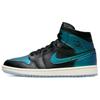 1 Mid Iridescent Black Women's Jordan BQ6472-009