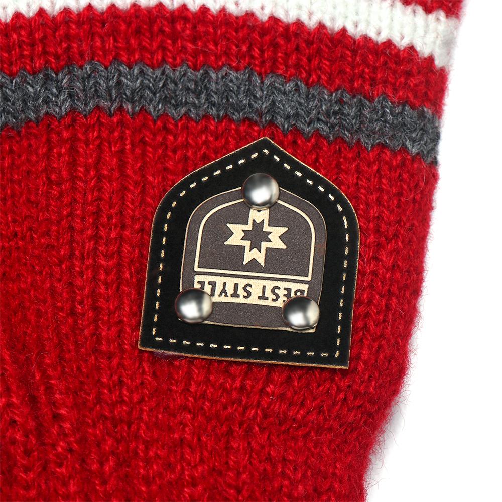 Outdoor Keep Warm Warm Thick Soft Boys Girls Kids Gloves Full Finger Knitted Gloves Mittens