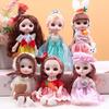 Несколько мини-кукол для девочек с подвижными суставами, одевающиеся куклы, новые куклы BJD для девочек