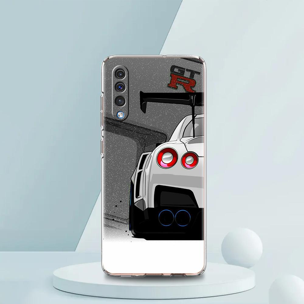 Япония JDM Спортивные Автомобили Чехол для Телефона Для Samsung A16 A14 A12 A22 A32 5G A34 A42 A52 A54 A50 A70 A30 A40 A20E A02S A04S A06 Обложка