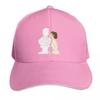 Pp Baseball Cap Snapback Flat Bill Strapback Dad Hat Six Panel Structured Crown