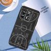 Чехол-диаграмма баскетбольной площадки для OnePlus Nord 5 CE 2 3 4 Lite N30 OnePlus 11 12 13 15 12R 13R 10T 13T 9 10 Pro