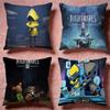 Популярная наволочка Little Nightmares Премиум Гипоаллергенная Наволочка Многоцелевая для Дома Офиса Путешествий