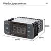 EK-3010/EK-3020/EK-3030 Светодиодный цифровой термостат Регулятор температуры Терморегулятор Сигнализация размораживания системы охлаждения