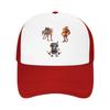 Italian Brainrot Pack Character combinations  Muscles Orange Fish Cat Mesh Baseball Caps Funny Womens Printing Unisex Trucker Cap