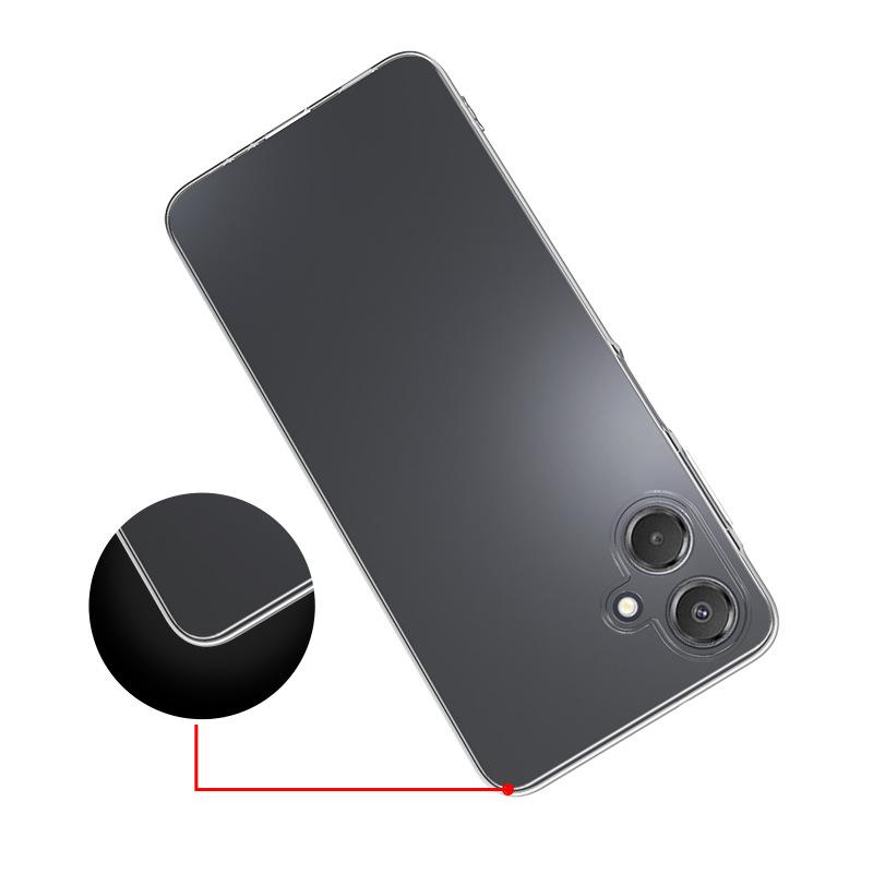 Подходит для Samsung Galaxy A25 5G японская версия прозрачный голый чехол для мобильного телефона A07 высокая прозрачность ТПУ ультратонкий A27 мягкий чехол