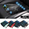 Cooling Seat Cushion With 5 Fans 3 Speed Settings Breathable Ice Silk Pad For Car Interior Accessories