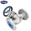 FGO Carbon Steel Flange Plunger Valve