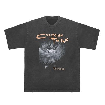 2026 Cocteau Twins Футболка Treasure 4Ad Робин Гатфри Элизабет Фрейзер This Mortal Coil Стиранная Футболка с Длинным Рукавом Хлопковая Футболка Одежда