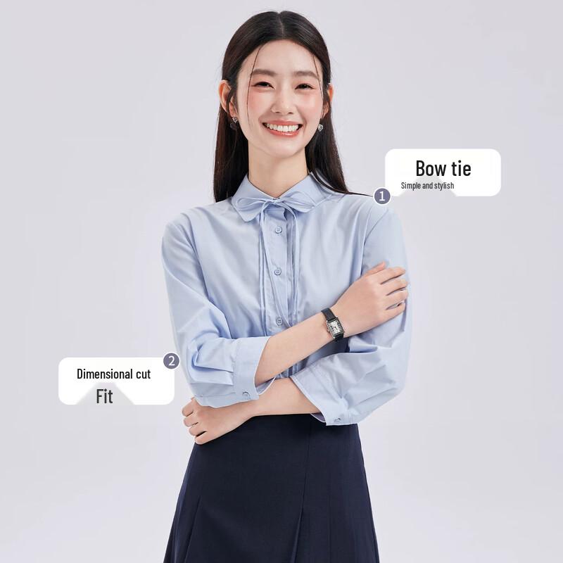 MARK FAIRWHALE Women's 3/4 Sleeve Commuter Shirt