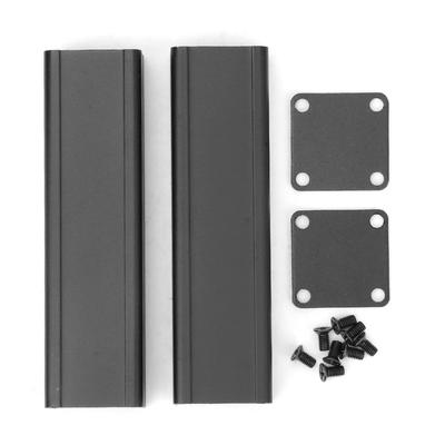  25 X 25 X 90mm Aluminum Cooling Case Split Type Electronic DIY Instrument Project Enclosure