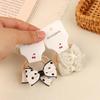 10 шт./набор Модные кружевные резинки для волос с бабочками Милые детские резинки для волос с бантами Аксессуары Прекрасные головные уборы для девочек