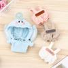 Doll Changing Dressing Game Mini Animal Hoodies Doll Clothes Suspender Pants Cartoon Plush Shoes