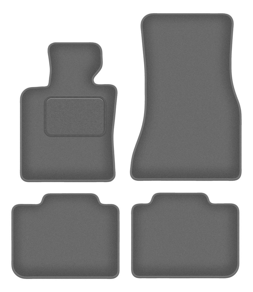 Velour graphite car mats for: BMW 6 G32 GT Gran Turismo (2017-)