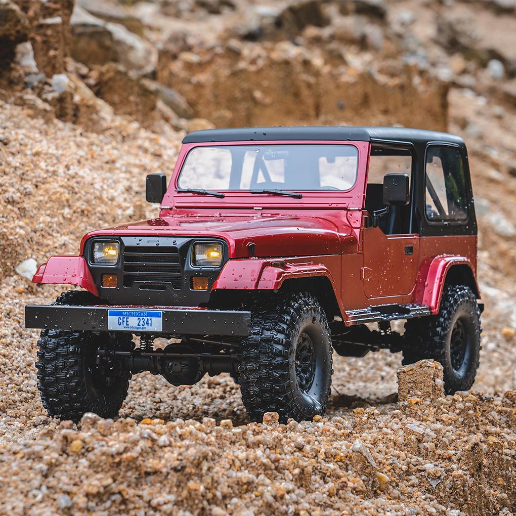 1/10 для FMS Mashigan V2 Rochobby 11033 ROC11033 RSRD Rc Car Explorer RS 4WD полномасштабная симуляция Wrangler RC Car Toys