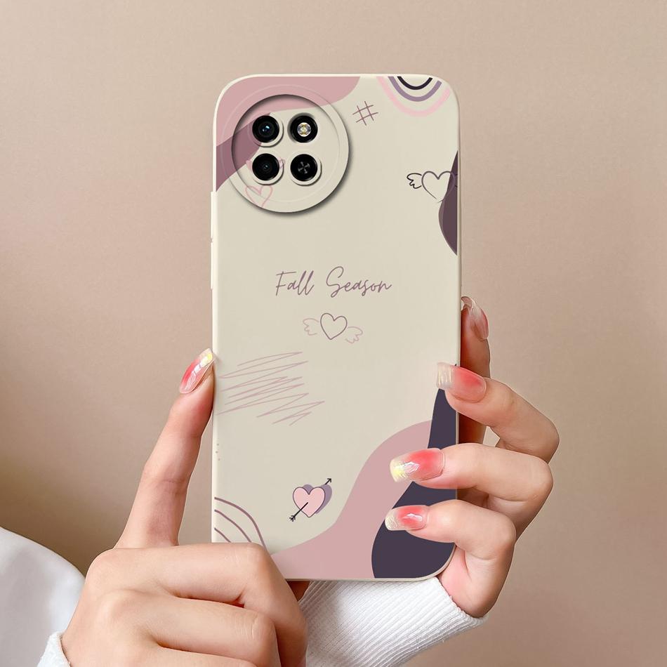 Чехол для itel S23 Plus Креативный дизайн Мягкий жидкий силикон Защита камеры Чехол для телефона Для itel S 23 Plus S23Plus S23+ Funda