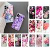Phone Case For Iphone 14 13 12 11 Pro Max Xs Max Xr X 12mini 14 Plus Se Peony Flower Case Funda Capa Cell