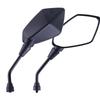 Motorcycle Universal Side Mirror for Repair Mirror, 8mm, Black, Right-Handed Thread, Scooters, Replacement,