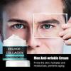1PC Collagen Men's Anti-Aging Wrinkle Cream, 50g Face Moisturizer Age Rewind Anti Aging Cream for Men, Skin Firming and Tightening Lotion"--ZZ1
