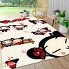 1Pc Pucca'S Love Adventures Carpet Rug Customizable Soft Washable Antislip Home Living Room Sofa Mats Personalized Rug 0917298