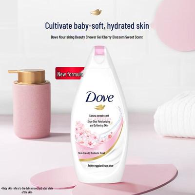 Dove Питающий гель для душа «Цветение вишни»