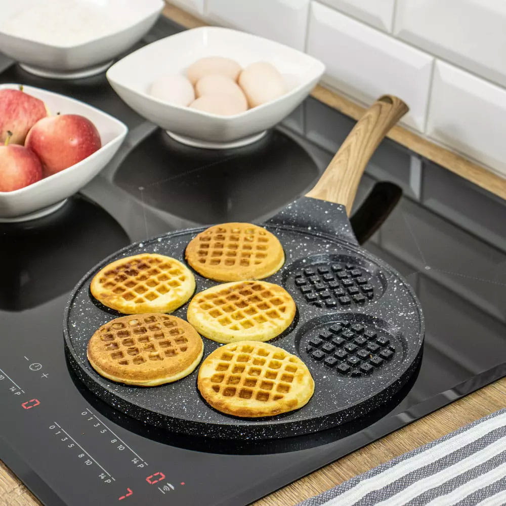 Patelnia do mini gofrów 26cm placków pancake KINGHOFF KH-1668
